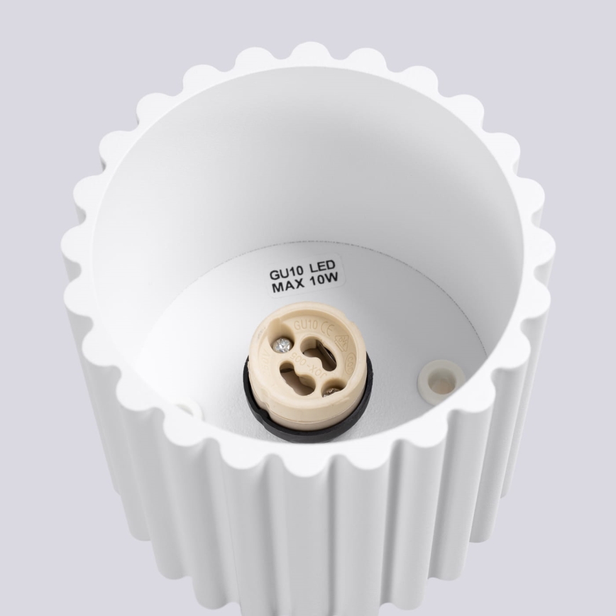 Spot AURA 1xGU10/10W/230V, Ø 10 cm, branco