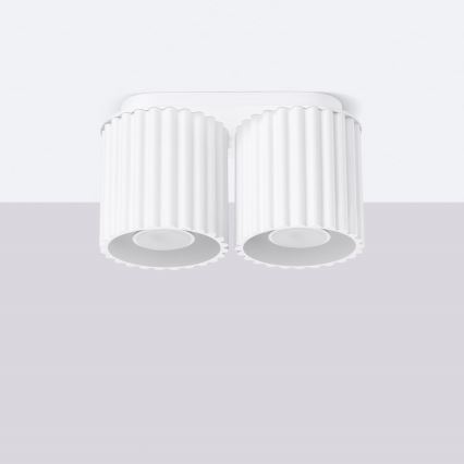Spot AURA 2xGU10/10W/230V branco