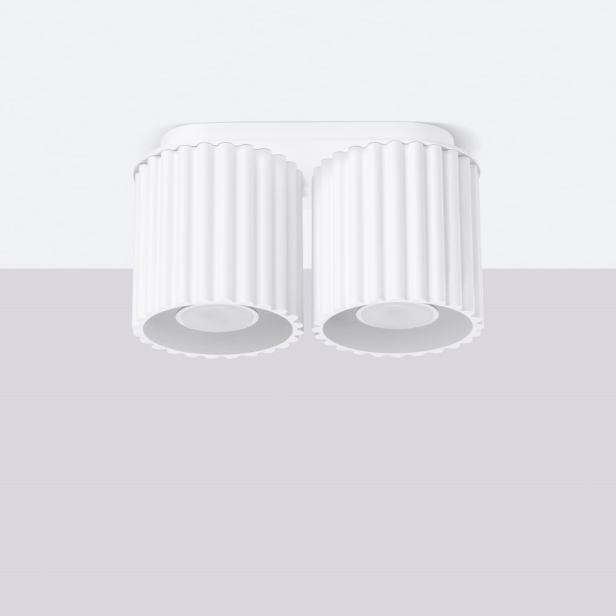 Spot AURA 2xGU10/10W/230V branco