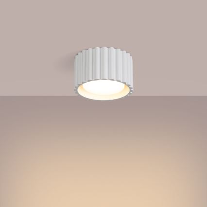 Spot AURA 1xGX53/10W/230V, diâmetro 10 cm, branco