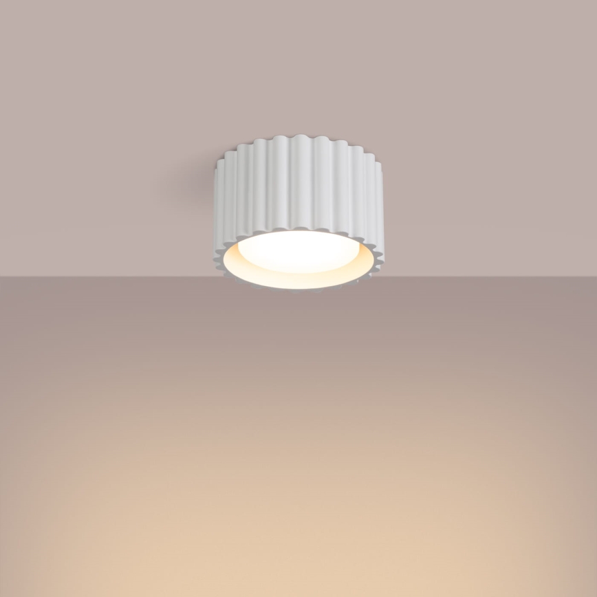 Spot AURA 1xGX53/10W/230V, diâmetro 10 cm, branco
