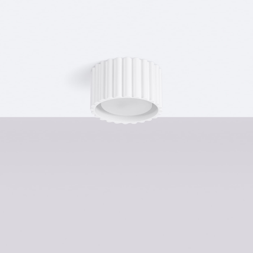 Spot AURA 1xGX53/10W/230V, diâmetro 10 cm, branco