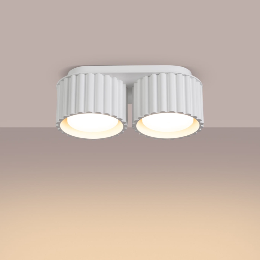 Spot AURA 2xGX53/10W/230V branco