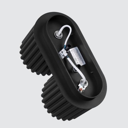 Candeeiro de focos AURA 2xGU10/10W/230V preto