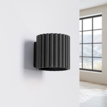 Aplique de parede AURA 1xG9/10W/230V preto