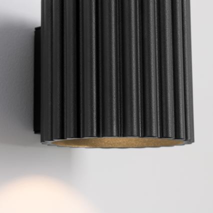 Aplique de parede AURA 1xG9/10W/230V preto