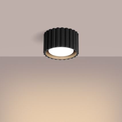 Spot AURA 1xGX53/10W/230V Ø 10 cm preto