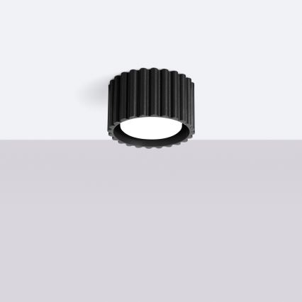 Spot AURA 1xGX53/10W/230V Ø 10 cm preto