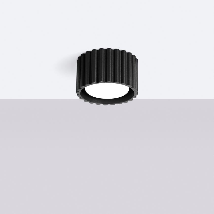 Spot AURA 1xGX53/10W/230V Ø 10 cm preto