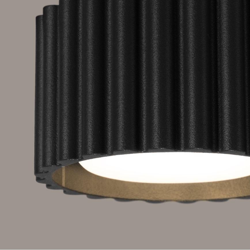 Spot AURA 1xGX53/10W/230V Ø 10 cm preto