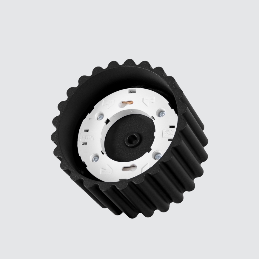 Spot AURA 1xGX53/10W/230V Ø 10 cm preto