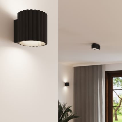 Spot AURA 2xGX53/10W/230V preto