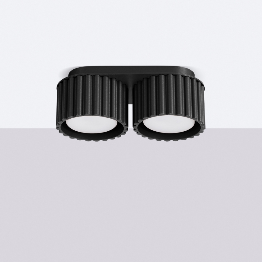 Spot AURA 2xGX53/10W/230V preto