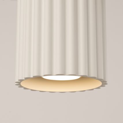 Spot AURA 1xGU10/10W/230V Ø 10 cm, cor creme