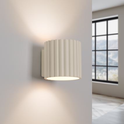 Aplique de parede AURA 1xG9/10W/230V creme