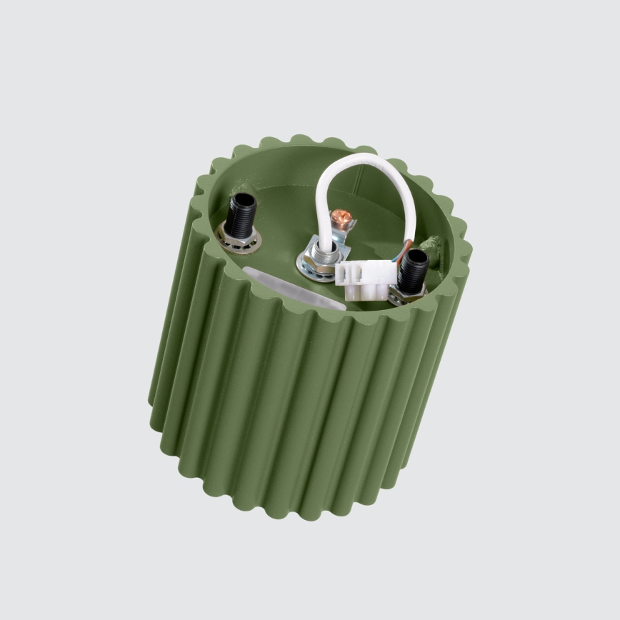 Spot embutido AURA 1xGU10/10W/230V, Ø 10 cm, verde