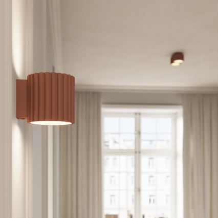 Foco de teto AURA 2xGX53/10W/230V castanho