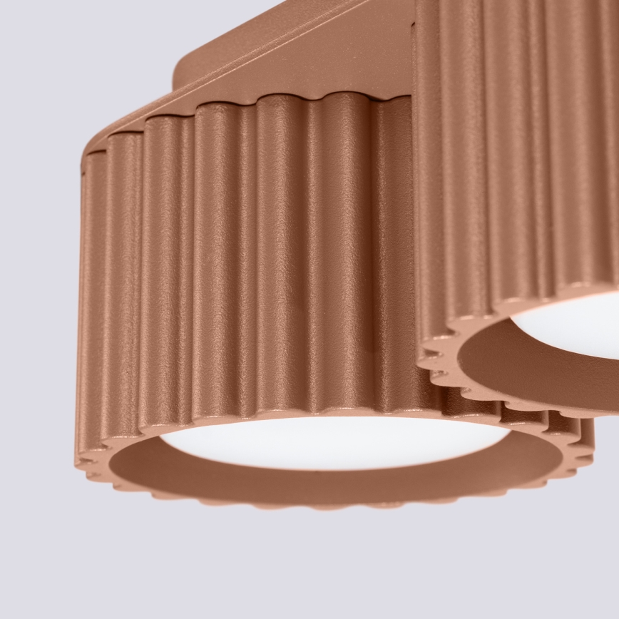 Foco de teto AURA 2xGX53/10W/230V castanho