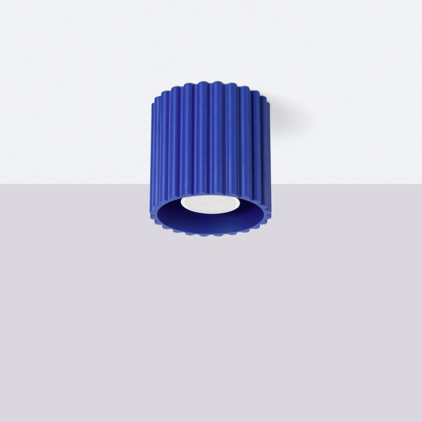 Spot AURA 1xGU10/10W/230V, Ø 10 cm, azul