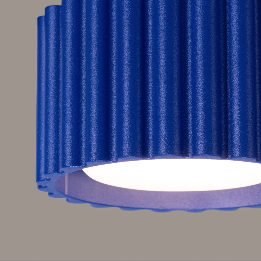 Spot AURA 1xGX53/10W/230V, diâmetro 10 cm, azul