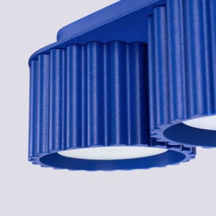 Spot de teto AURA 2xGX53/10W/230V azul