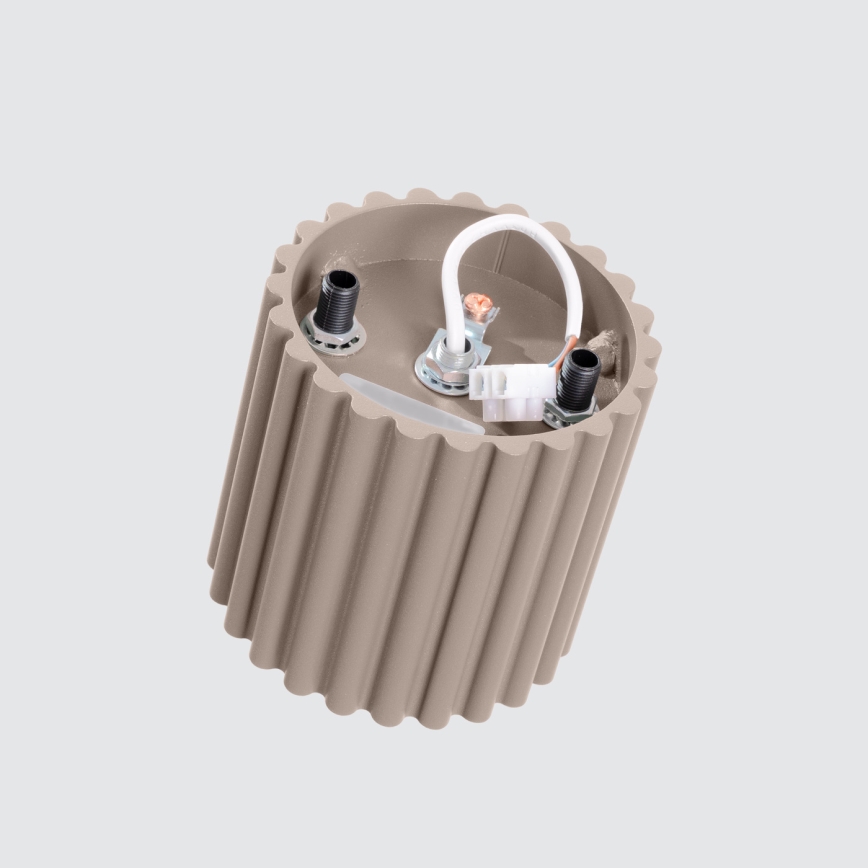 Spot AURA 1xGU10/10W/230V, diâmetro 10 cm, acabamento taupe