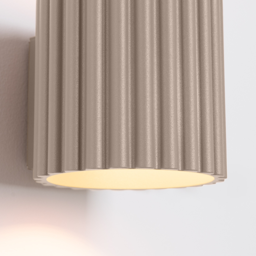 Aplique de parede AURA 1xG9/10W/230V taupe