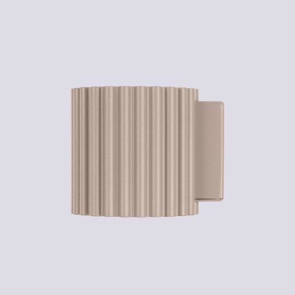 Aplique de parede AURA 1xG9/10W/230V taupe