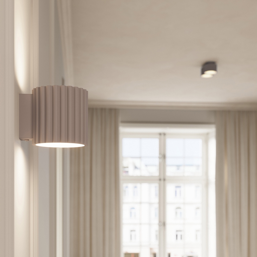 Spot direcionável AURA 2xGX53/10W/230V taupe