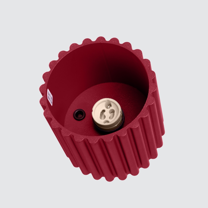 Spot AURA 1xGU10/10W/230V, Ø 10 cm, vermelho