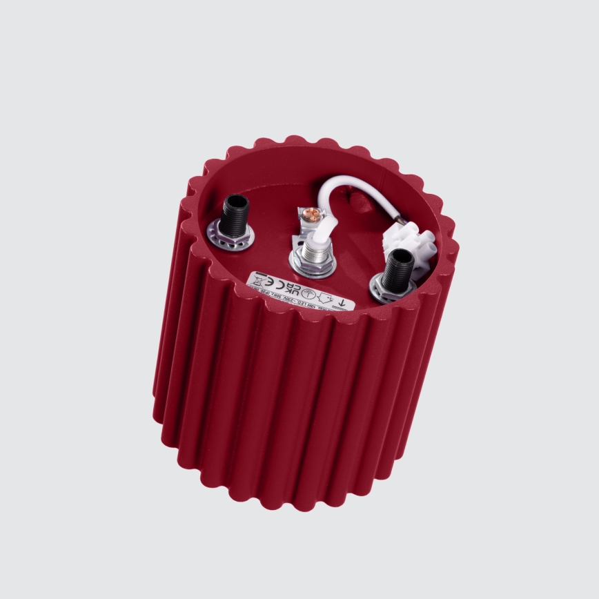Spot AURA 1xGU10/10W/230V, Ø 10 cm, vermelho
