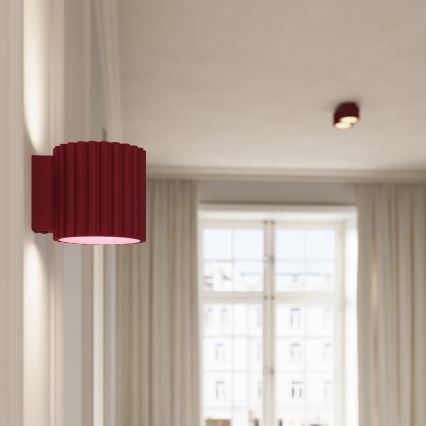 Candeeiro de focos AURA 2xGX53/10W/230V vermelho