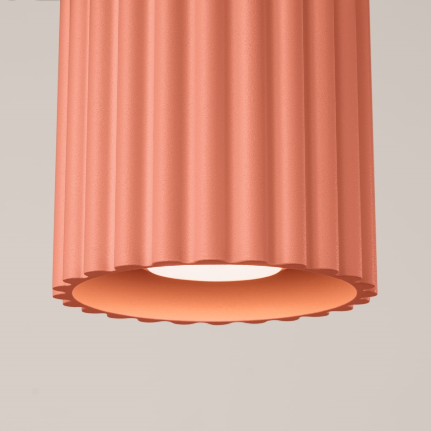 Spot AURA 1xGU10/10W/230V Ø 10 cm rosa