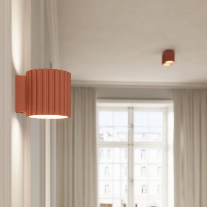 Aplique de parede AURA 1xG9/10W/230V rosa