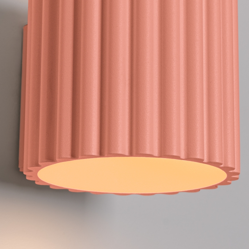 Aplique de parede AURA 1xG9/10W/230V rosa