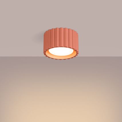 Foco AURA 1xGX53/10W/230V, Ø 10 cm, rosa