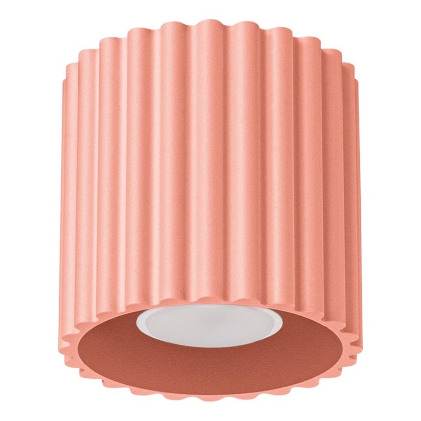 Spot AURA 1xGU10/10W/230V Ø 10 cm rosa