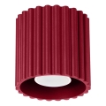 Spot AURA 1xGU10/10W/230V, Ø 10 cm, vermelho