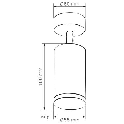 Spot de banheiro LED RGBW dimmável TURYN 1xGU10/6,5W/230V 2700-6500K Wi-Fi IP44 branco