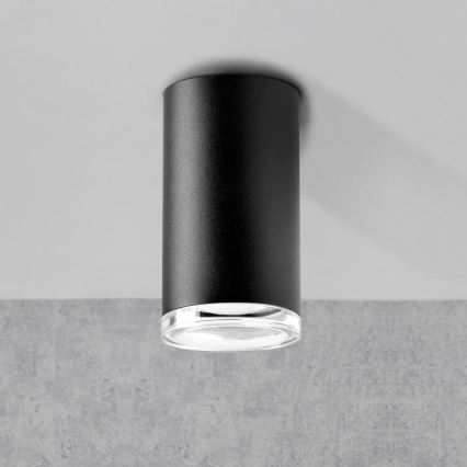 Spot de banheiro LED RGBW dimmável TURYN 1xGU10/6,5W/230V 2700-6500K Wi-Fi IP44 preto