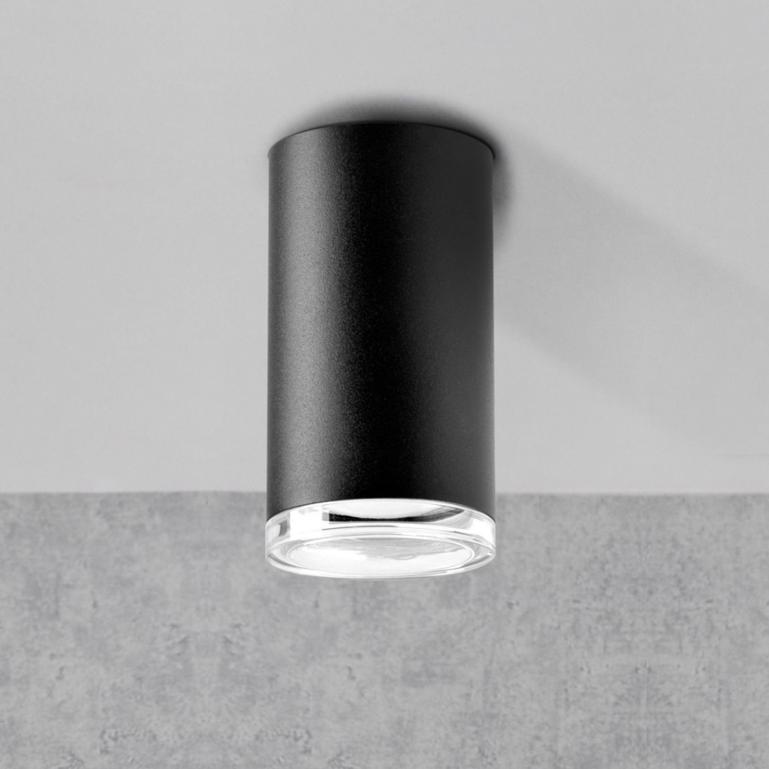 Spot de banheiro LED RGBW dimmável TURYN 1xGU10/6,5W/230V 2700-6500K Wi-Fi IP44 preto
