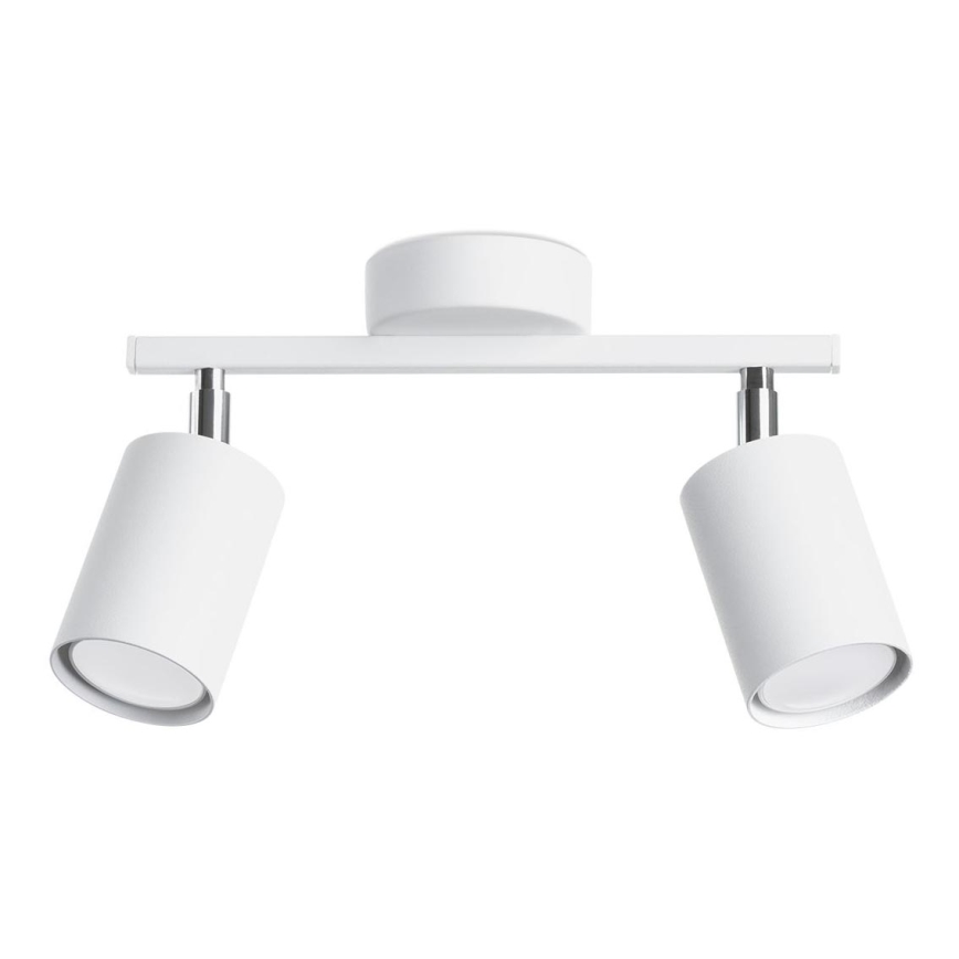Spot de teto LEMMI 2xGU10/40W/230V branco