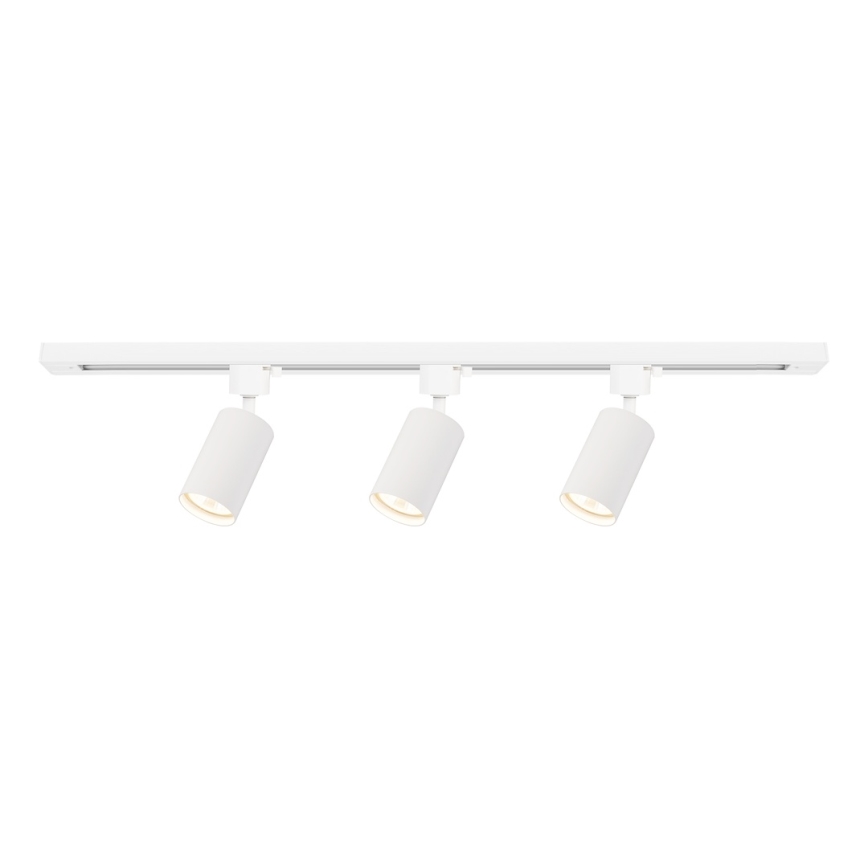 Spot de trilho TIGER 3xGU10/10W/230V branco