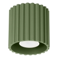 Spot embutido AURA 1xGU10/10W/230V, Ø 10 cm, verde