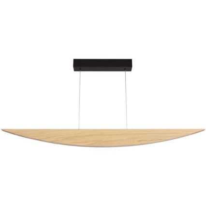 Candelabro suspenso LED com regulação DUBAI LED/14W/230V carvalho – FSC certificado