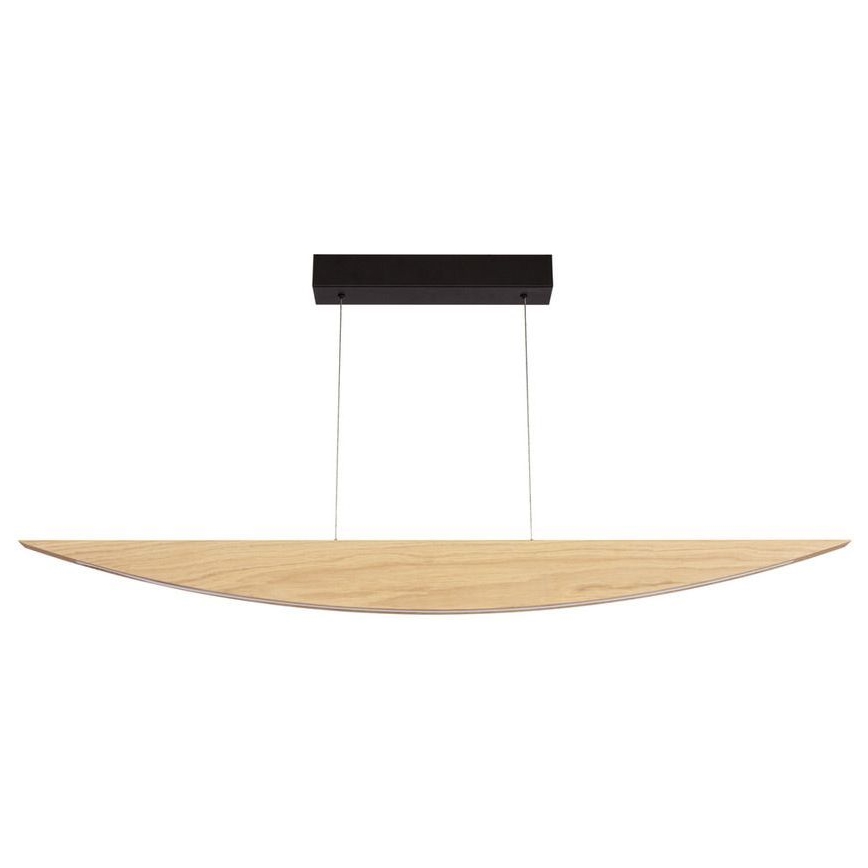Candelabro suspenso LED com regulação DUBAI LED/14W/230V carvalho – FSC certificado