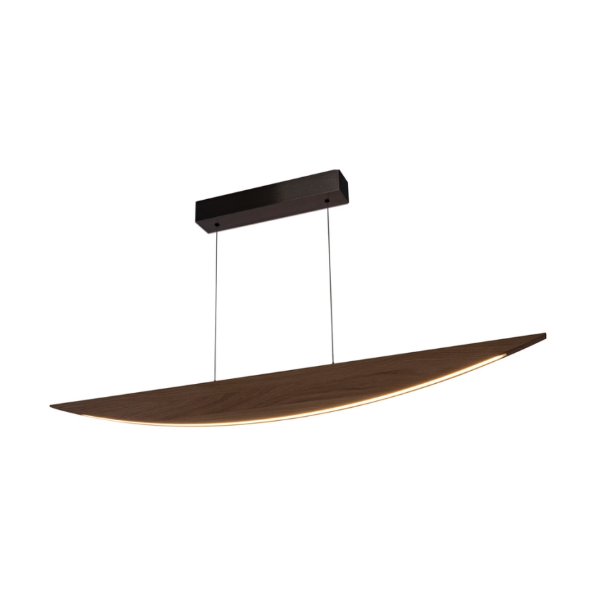 Candelabro suspenso LED com regulação DUBAI LED/14W/230V carvalho – FSC certificado