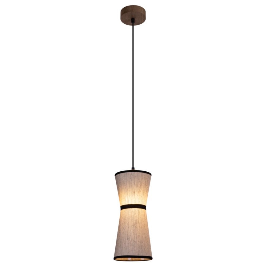 Candelabro suspenso AMIGO 1xE27/25W/230V carvalho – FSC certificado