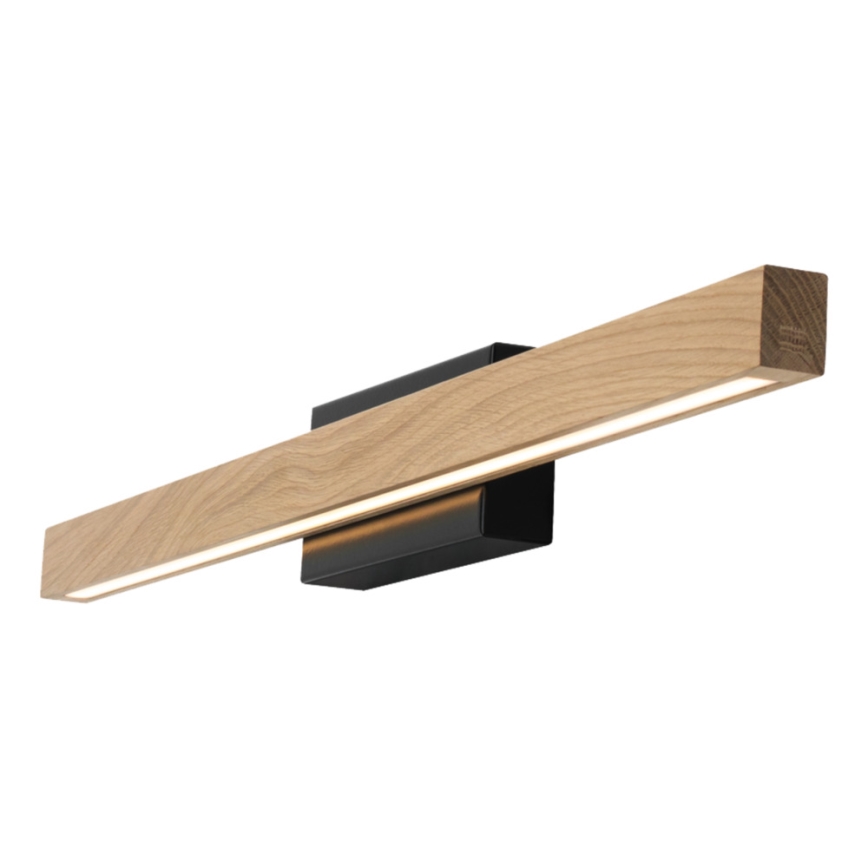 Iluminação de parede de casa de banho LED AQUAVIVA LED/9W/230V 60 cm IP44 carvalho – FSC certificado