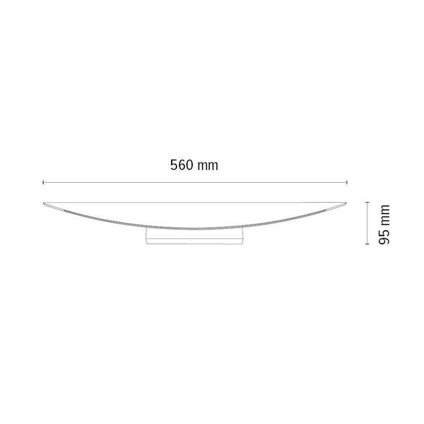 Iluminação de parede LED com regulação DUBAI LED/6,5W/230V carvalho – FSC certificado